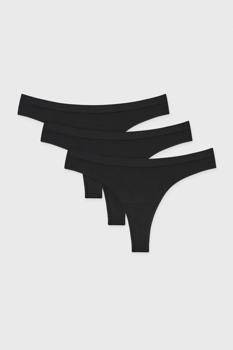 3er-PACK Tanga Flexi nahtlos