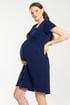 Spalna srajca za nosečnice in dojenje Sloan 1004_kos_11 - temno-modra