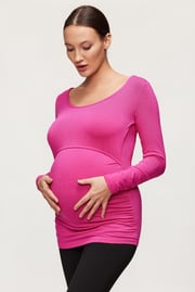 Tricou pentru gravide şi de alăptare Dalia Tricou pentru gravide şi de alăptare Dalia