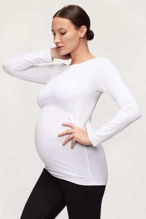 Zwangerschaps- en voedings-T-shirt Dalia
