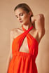 Plážové šaty Lulu 10286407_sat_03 - oranžová