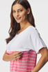 Majica Holiday za nosečnice in dojenje 1029_tri_10 - koralna
