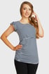 Majica Malwina za nosečnice in dojenje 1030_tri_01 - modra-bela