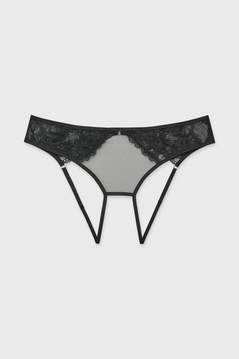 Majtki erotyczne Sarah z otwartym krokiem