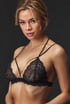 Sutien seducător Rose 10903_04 - negru