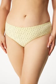 Katoenen klassieke slip Gwen met hoge taille