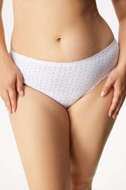 Chilot clasic din bumbac Gwen cu talie înaltă