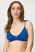 Sutien Kaia Bralette neîntărit fără cusături 111047_14 - albastru