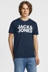 JACK AND JONES Corp póló 12151955_tri_01 - kék