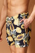 Kratke kopalne hlače JACK AND JONES Originals 12253510_08 - rumeno-črna