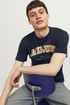 Βαμβακερό μπλουζάκι JACK AND JONES JJECaleb 12257579_tri_05