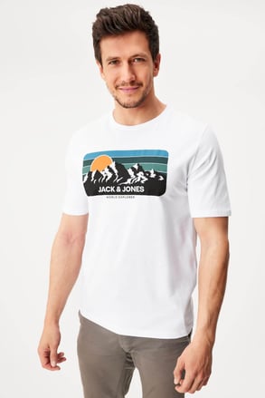 Bombažna majica JACK AND JONES JJPeak Bombažna majica JACK AND JONES JJPeak