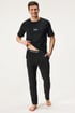 SET Tricou și pantaloni scurți JACK AND JONES Oscar 12258228_set_01 - negru