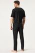 SET Tricou și pantaloni scurți JACK AND JONES Oscar 12258228_set_02 - negru