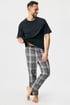 JACK AND JONES JACLuca pamut pizsama, hosszú 12266993_pyz_13