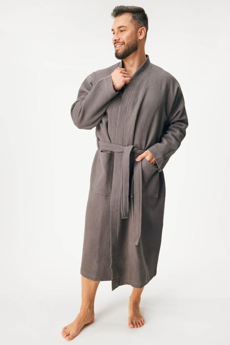 Katoenen badjas JACK AND JONES JACWaffle Katoenen badjas JACK AND JONES JACWaffle