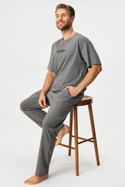 Katoenen pyjama JACK AND JONES JACClyde lang