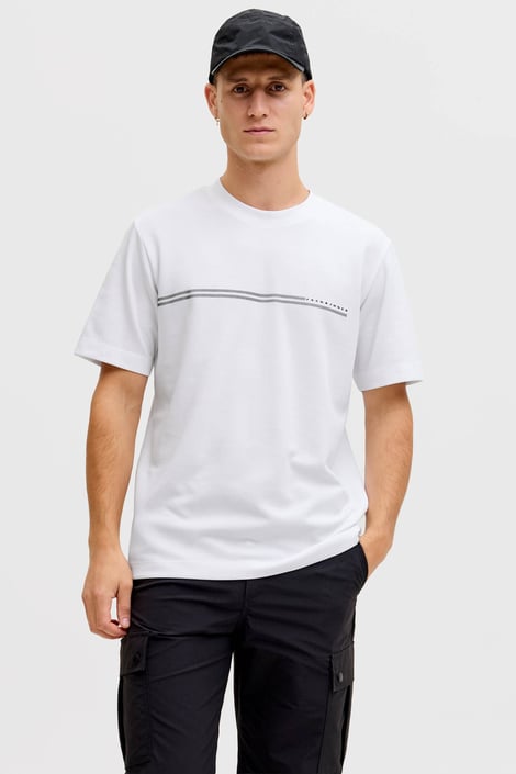 T-shirt JACK AND JONES JCOFusion Chest Brand