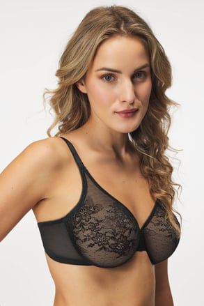 Бюстгальтер Gossard Glossies Lace чорний