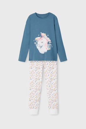 Mädchen-Pyjama name it Real unicorn