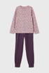 Pijama fete name it Dark flower 13221099_pyz_02