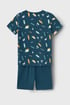 Jungen-Pyjama name it Surf kurz 13227070_pyz_01 - dunkelblau