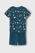 Fantovska pižama name it Surf 13227070_pyz_02 - temno-modra