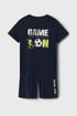 Jungen-Pyjama name it Game kurz 13227071_pyz_01 - dunkelblau