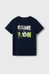 Jungen-Pyjama name it Game kurz 13227071_pyz_03 - dunkelblau