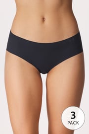 3 DB Under Armour Hipster fekete sport női alsó