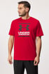 Czerwony T-shirt Under Armour Foundation 1326849_602_tri_05