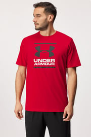 Under Armour Foundation piros férfi póló