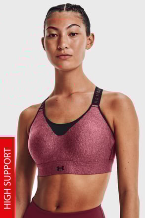 Biustonosz sportowy Under Armour Infinity czerwony Biustonosz sportowy Under Armour Infinity czerwony