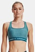 Turkusowy biustonosz sportowy Under Armour Crossback Heather 1361036_400_pod_03