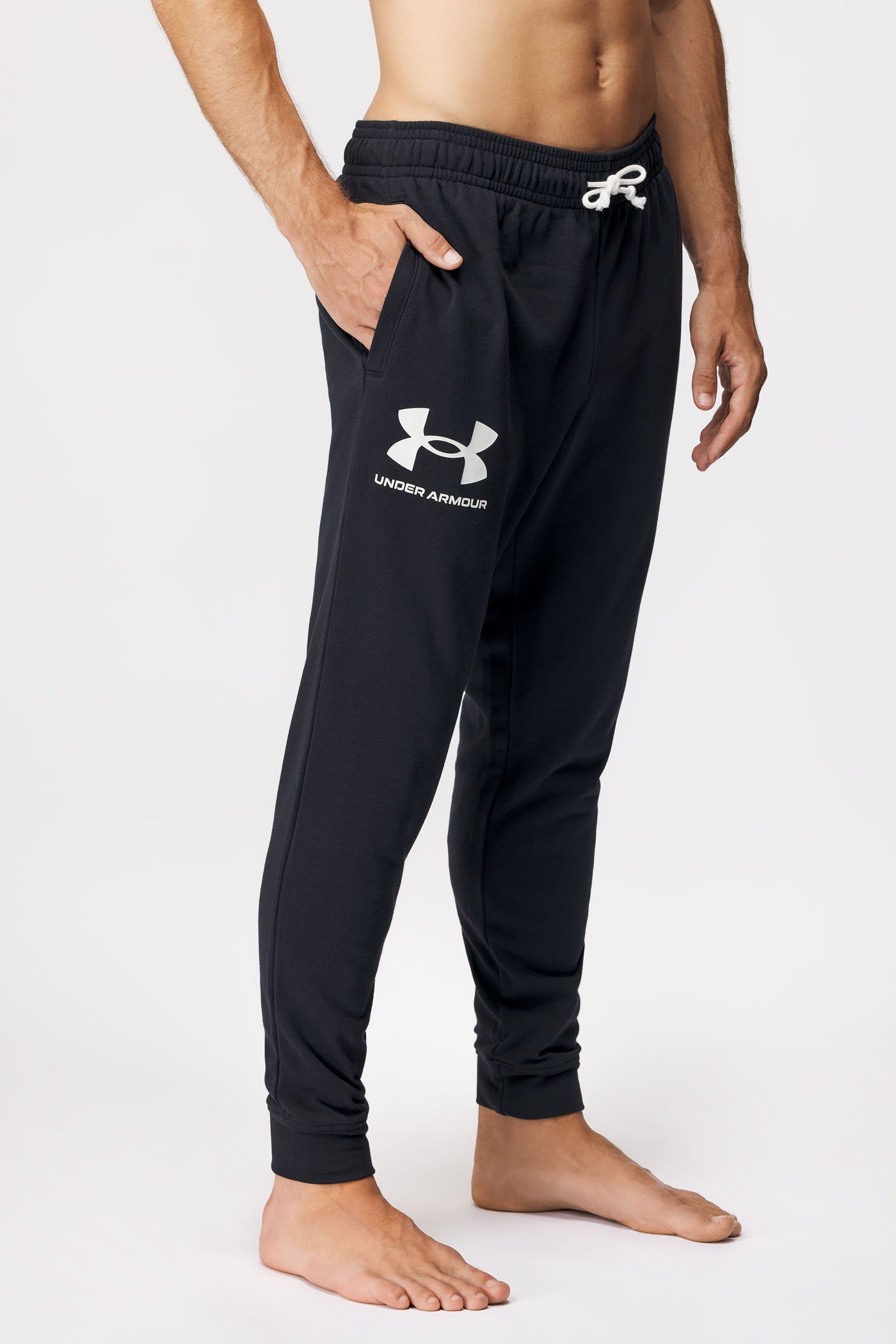 Crni donji dio trenirke Under Armour Rival Terry | Astratex.hr