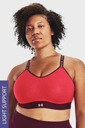 Sutien sport Under Armour Infinity Low Radio Red