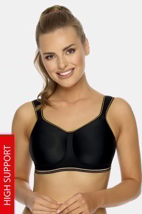 Roxy sportmelltartó, fekete Roxy sportmelltartó, fekete