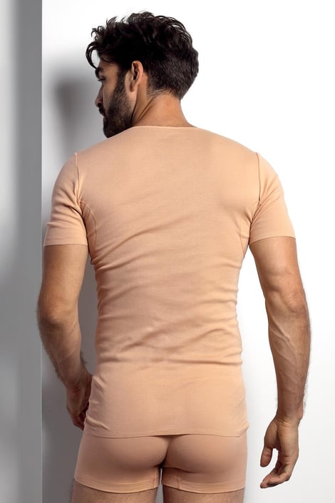 Férfi testszínű póló, hónaljbetétekkel | Astratex.hu