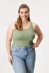 Bawełniany podkoszulek ONLY Carmakoma Time 15188036_tri_17
