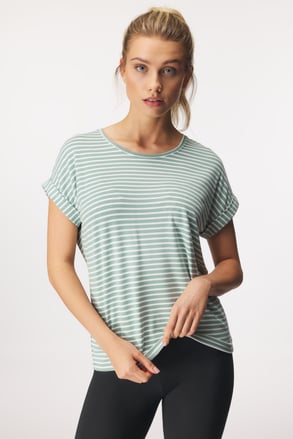 Dames T-shirt ONLY Stripe