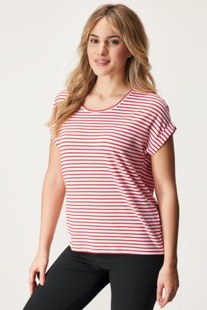 Damski T-shirt ONLY Stripe