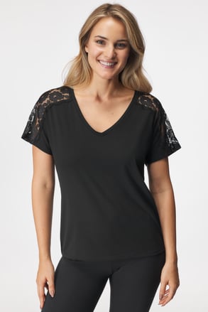 Majica ONLY Moster lace Majica ONLY Moster lace