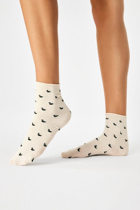 Ponožky Golden Lady Swan vysoké s příměsí kašmíru Ponožky Golden Lady Swan vysoké s příměsí kašmíru