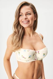 Podložen modrček Ivory Bloom Bardot Podložen modrček Ivory Bloom Bardot