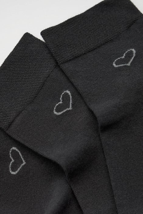 3 PACK Damskie skarpetki Filiona krótkie czarny