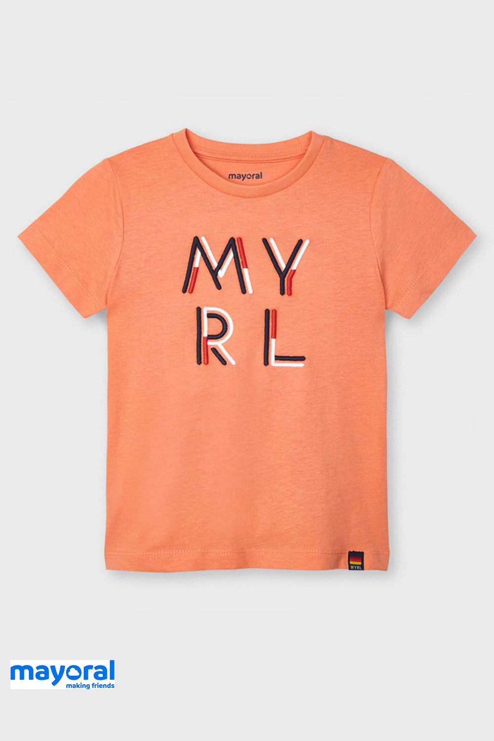Dievčenské tričko Mayoral Apricot | Astratex.sk