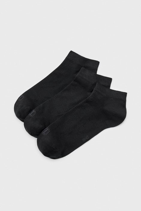 3PACK Bambusové ponožky Desi kotníkové