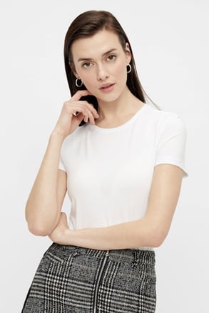 Pieces Sirene Kurzarm-Shirt für Damen