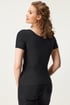 Baumwoll-T-Shirt Pieces Kitte 17101439_tri_14 - schwarz