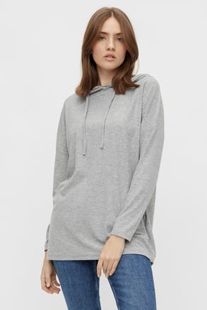 Damen-Hoodie Pieces Ribbi